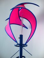 Bougainvillea Lamp | Powder-coat Steel & Fabric
