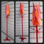 The Campfire Lamp | Powder-coat Steel & Fabric